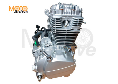 Двигатель 250см3 в сборе ZS 165FMM (CB250D-G) 223см3, возд. охл., электростартер